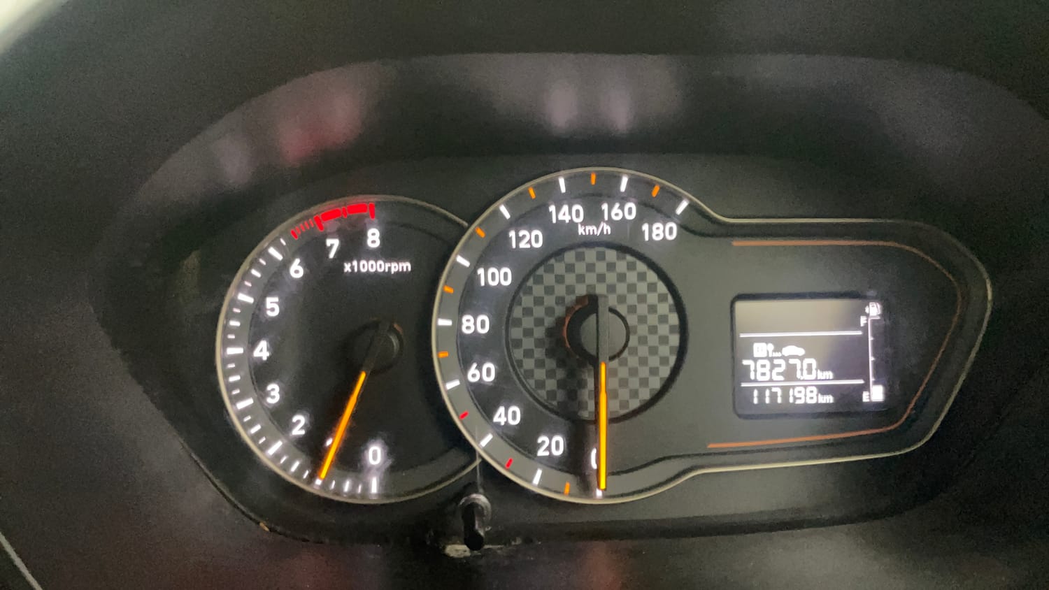 Used 2021 Hyundai Santro Sportz Petrol Manual interior CLUSTERMETER VIEW