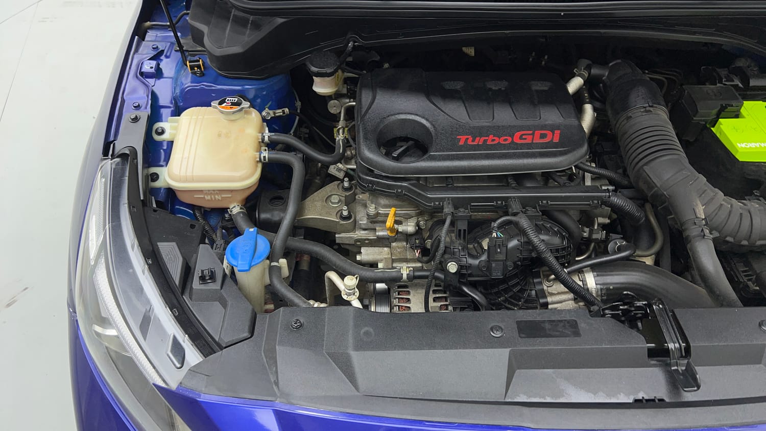 Used 2022 Hyundai i20 N Line N8 1.0 Turbo DCT Petrol Automatic engine ENGINE RIGHT SIDE VIEW