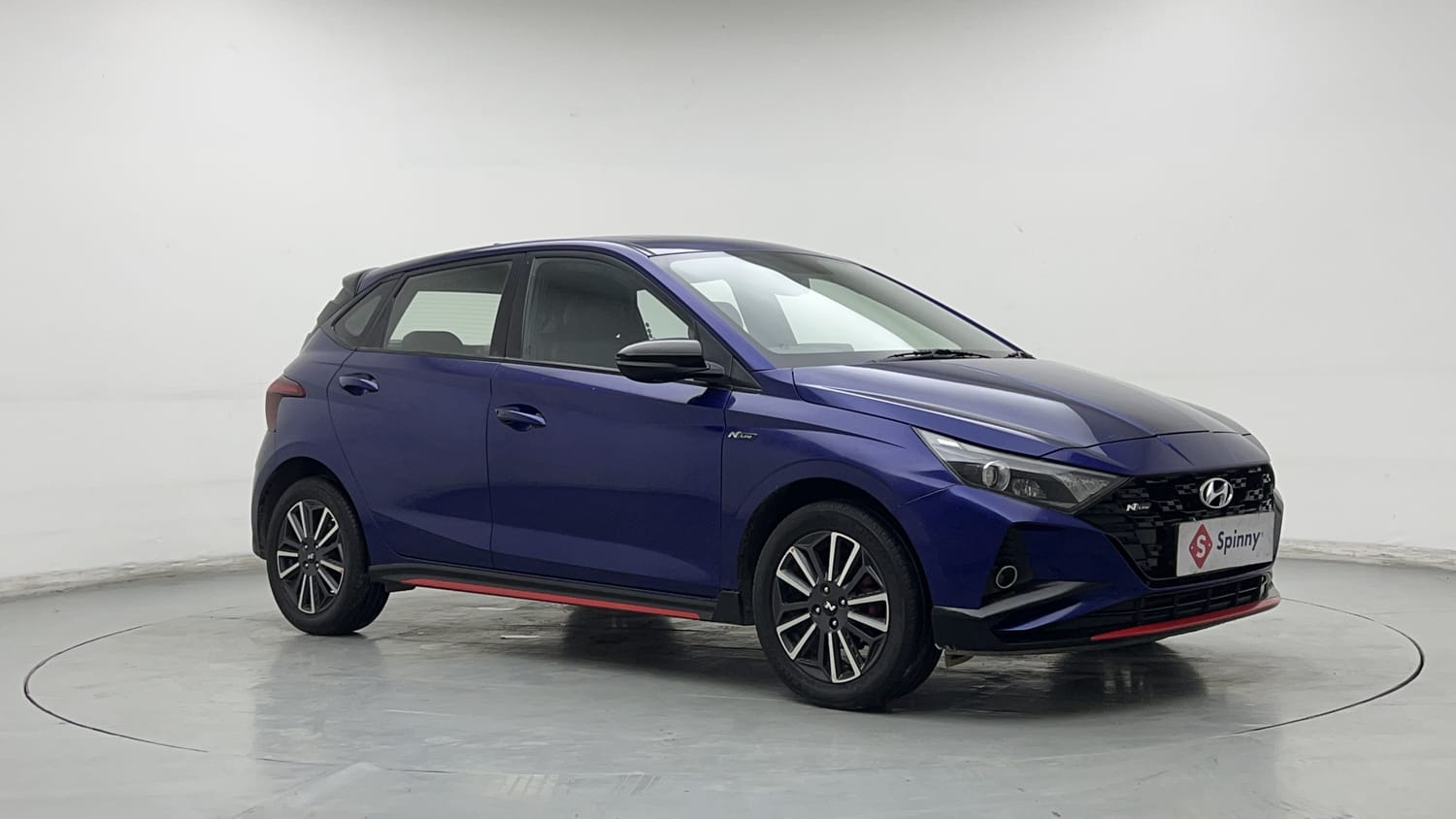 Used 2022 Hyundai i20 N Line N8 1.0 Turbo DCT Petrol Automatic exterior RIGHT FRONT CORNER VIEW