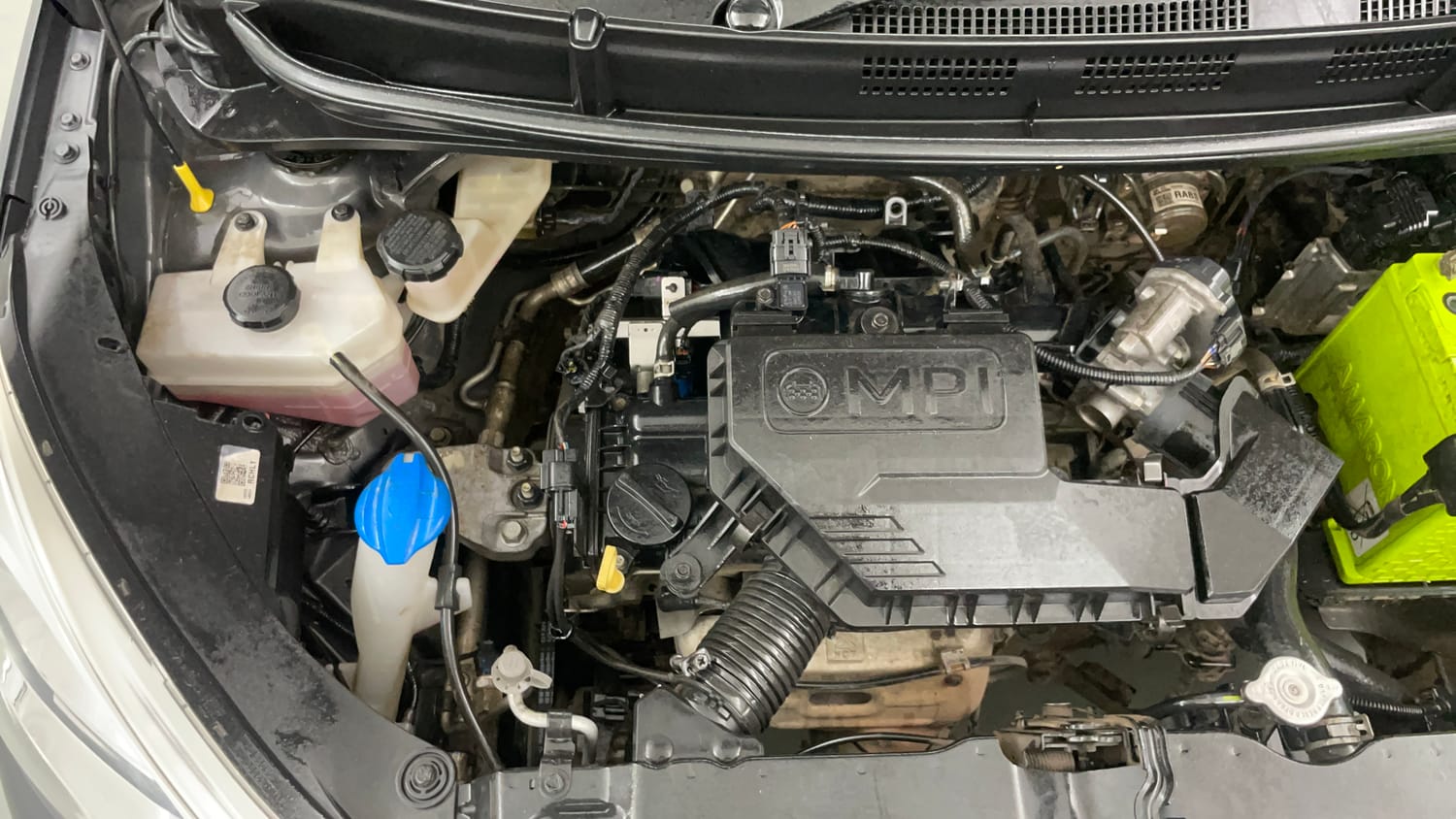Used 2021 Hyundai Santro Sportz Petrol Manual engine ENGINE RIGHT SIDE VIEW