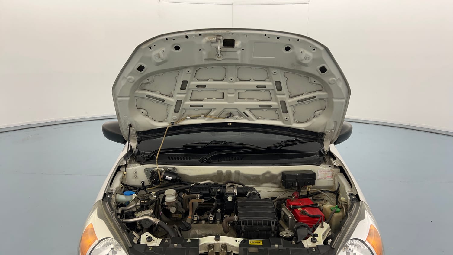 Used 2021 Maruti Suzuki Alto 800 VXi Petrol Manual engine ENGINE & BONNET OPEN FRONT VIEW