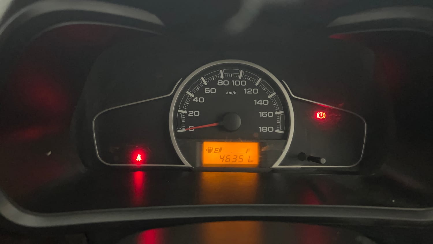 Used 2021 Maruti Suzuki Alto 800 VXi Petrol Manual interior CLUSTERMETER VIEW