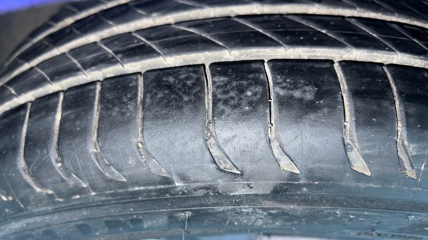 Used 2022 Hyundai i20 N Line N8 1.0 Turbo DCT Petrol Automatic tyres LEFT FRONT TYRE TREAD VIEW