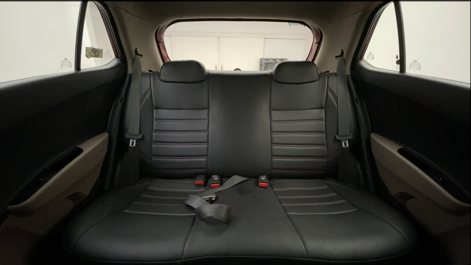 Used 2015 Hyundai Grand i10 Magna 1.2 Kappa VTVT Petrol Manual interior REAR SEAT CONDITION VIEW