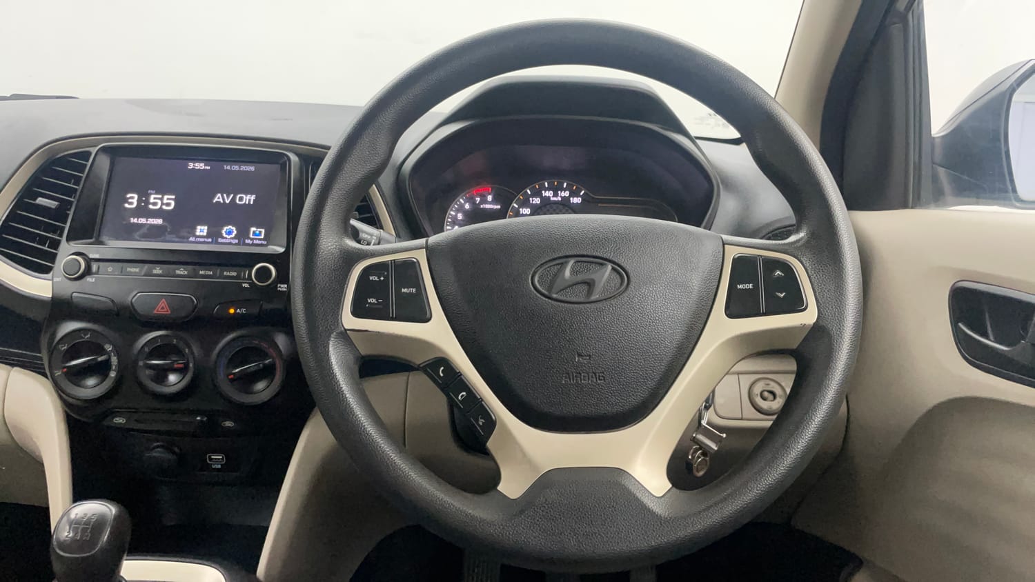 Used 2021 Hyundai Santro Sportz Petrol Manual interior STEERING VIEW