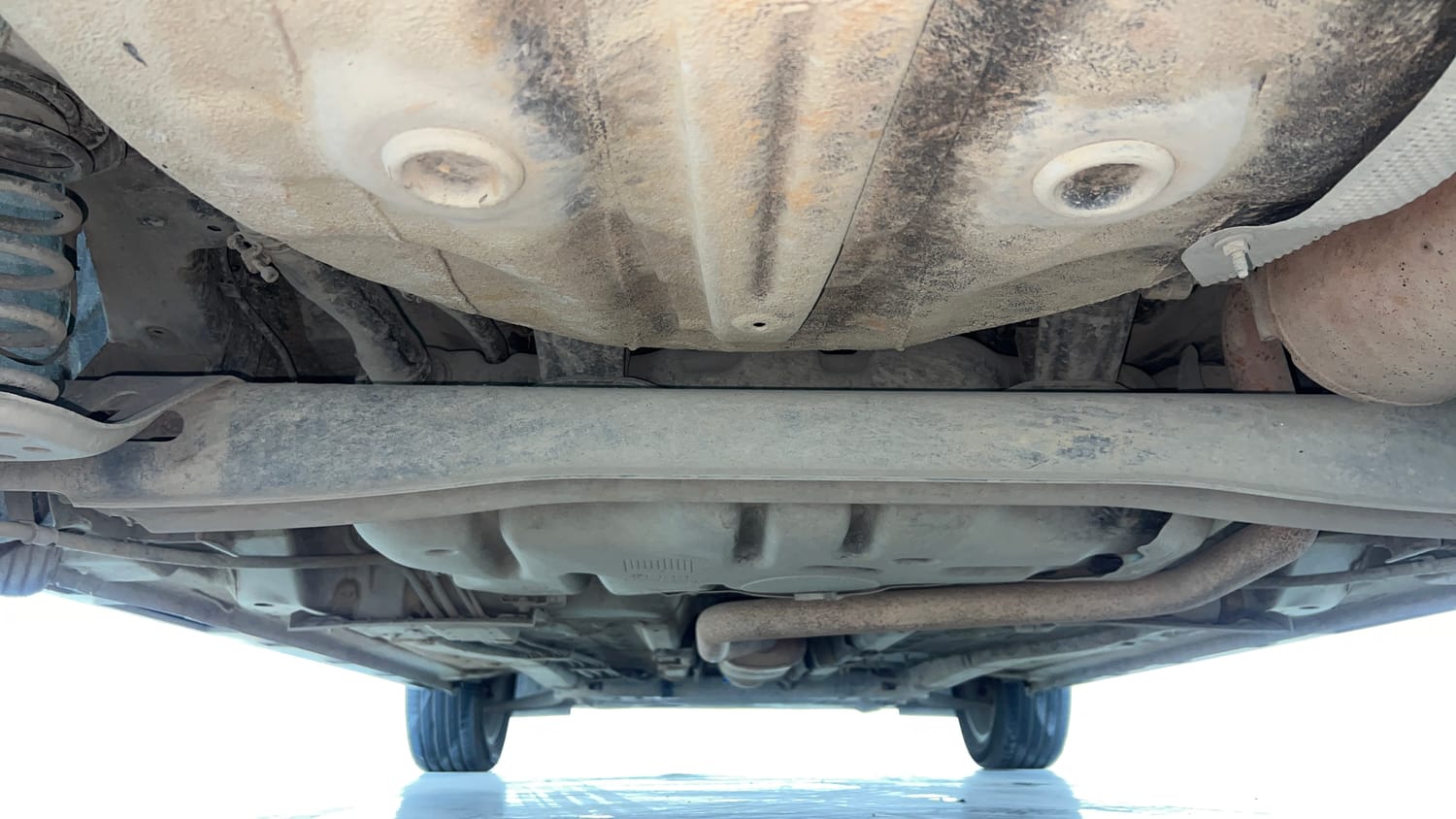 Used 2022 Hyundai i20 N Line N8 1.0 Turbo DCT Petrol Automatic extra REAR UNDERBODY VIEW (TAKEN FROM REAR)