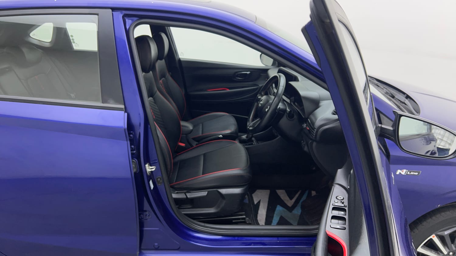 Used 2022 Hyundai i20 N Line N8 1.0 Turbo DCT Petrol Automatic interior RIGHT SIDE FRONT DOOR CABIN VIEW