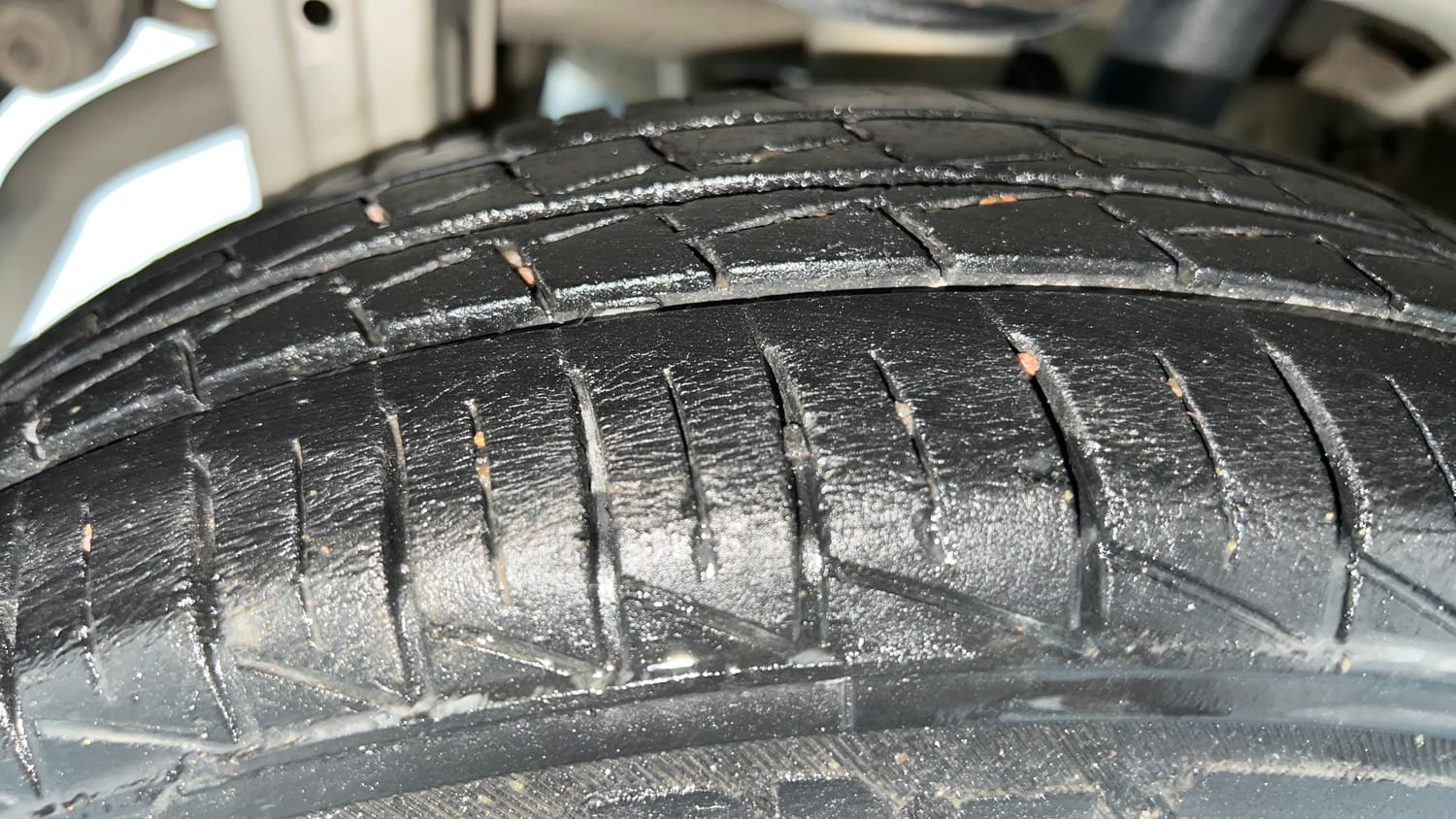 Used 2021 Maruti Suzuki Alto 800 VXi Petrol Manual tyres RIGHT REAR TYRE TREAD VIEW