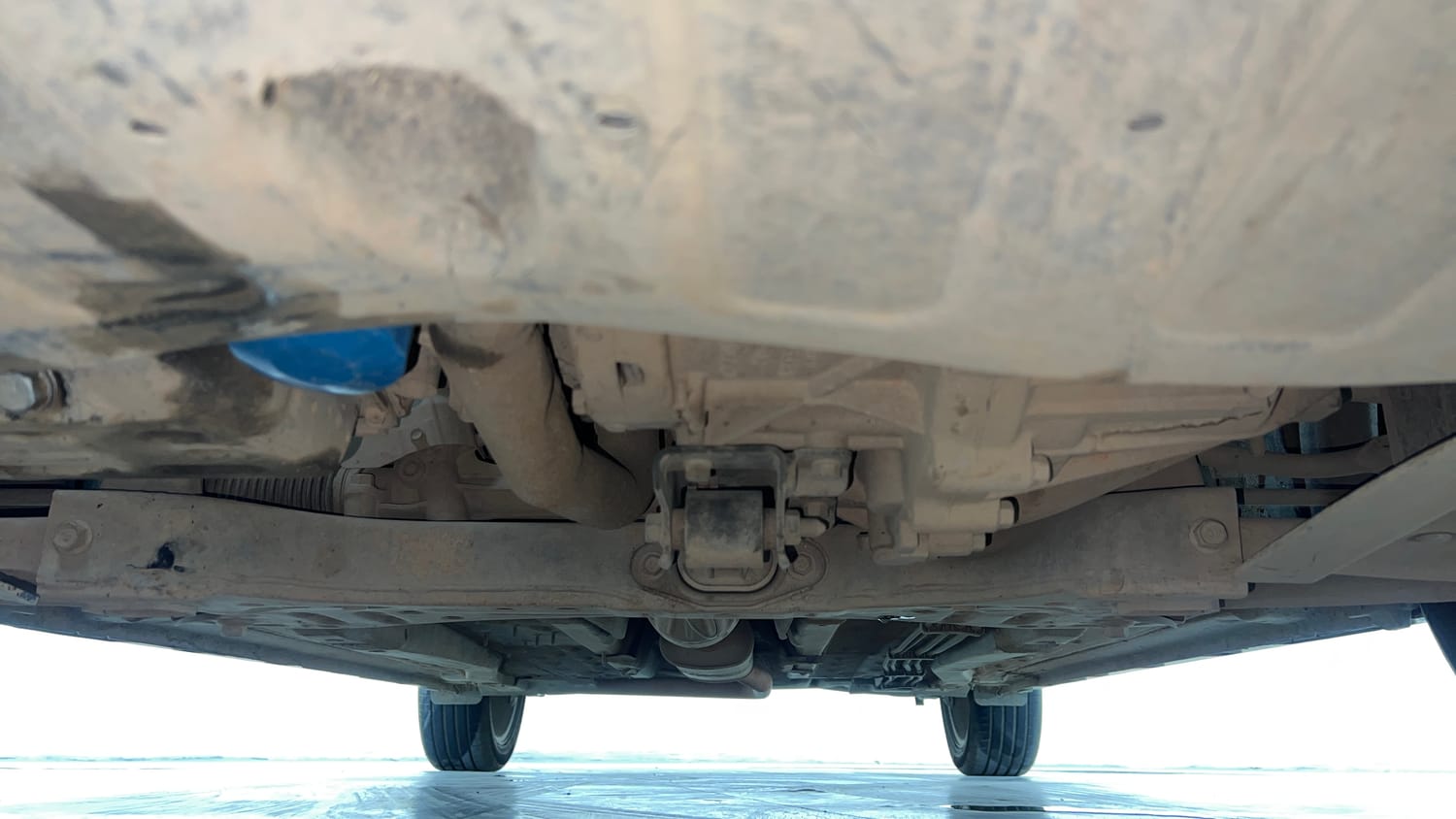 Used 2022 Hyundai i20 N Line N8 1.0 Turbo DCT Petrol Automatic extra FRONT LEFT UNDERBODY VIEW