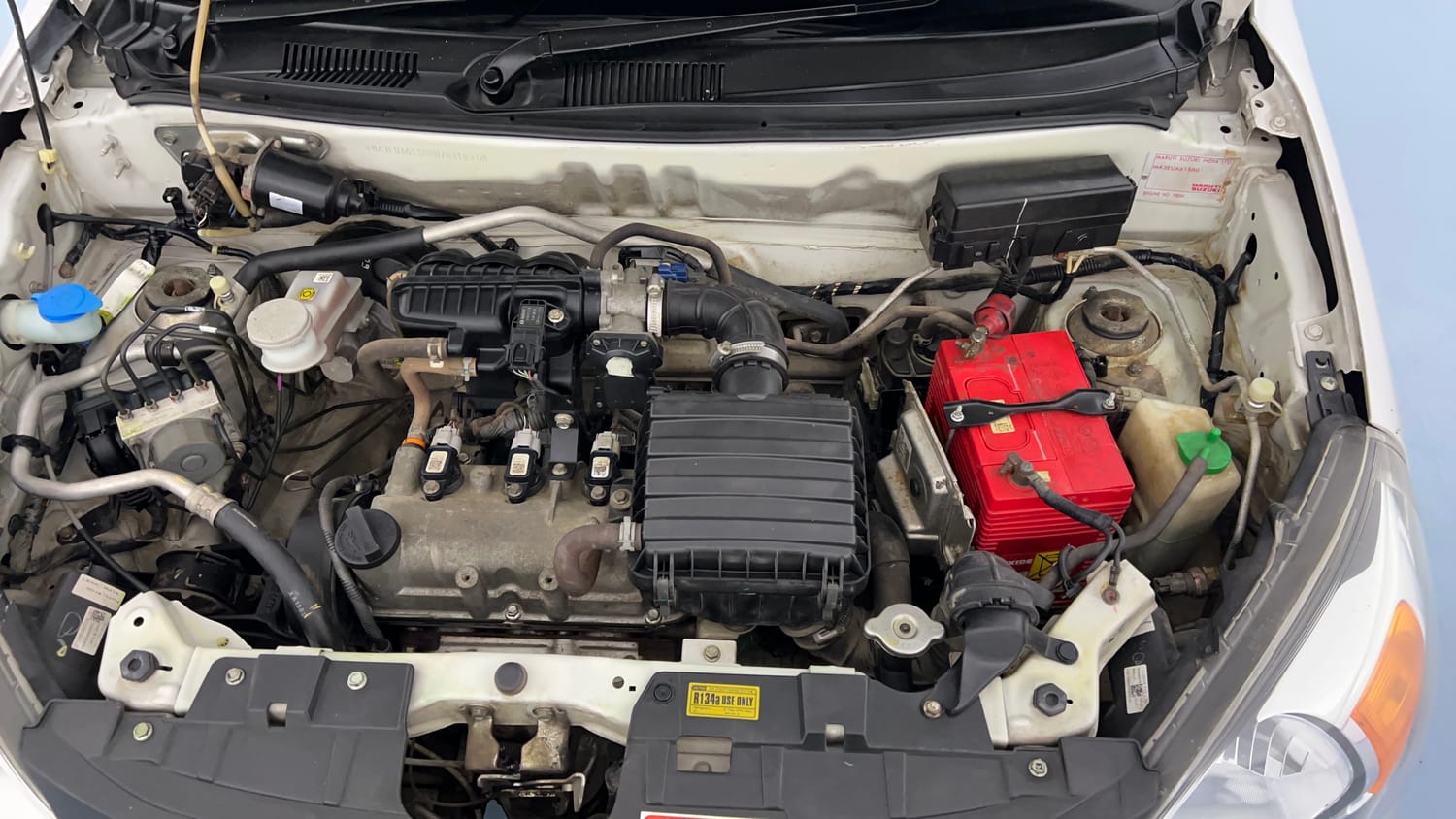 Used 2021 Maruti Suzuki Alto 800 VXi Petrol Manual engine ENGINE LEFT SIDE VIEW