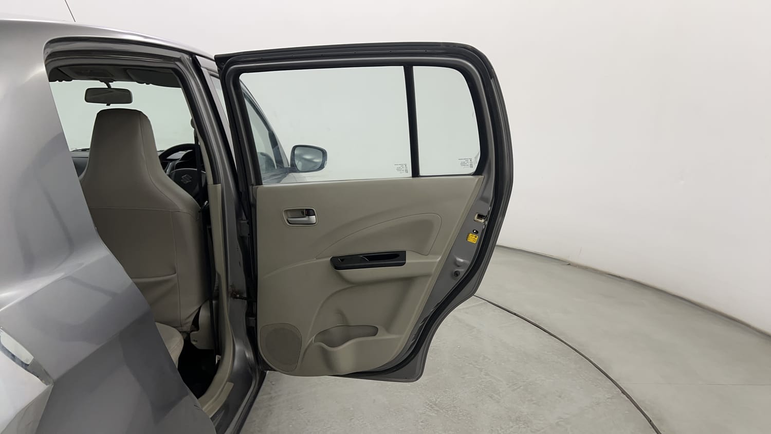 Used 2014 Maruti Suzuki Celerio VXi AMT Petrol Automatic interior RIGHT REAR DOOR OPEN VIEW