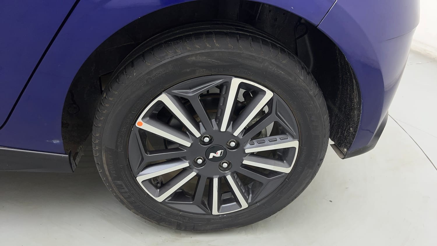 Used 2022 Hyundai i20 N Line N8 1.0 Turbo DCT Petrol Automatic tyres LEFT REAR TYRE RIM VIEW
