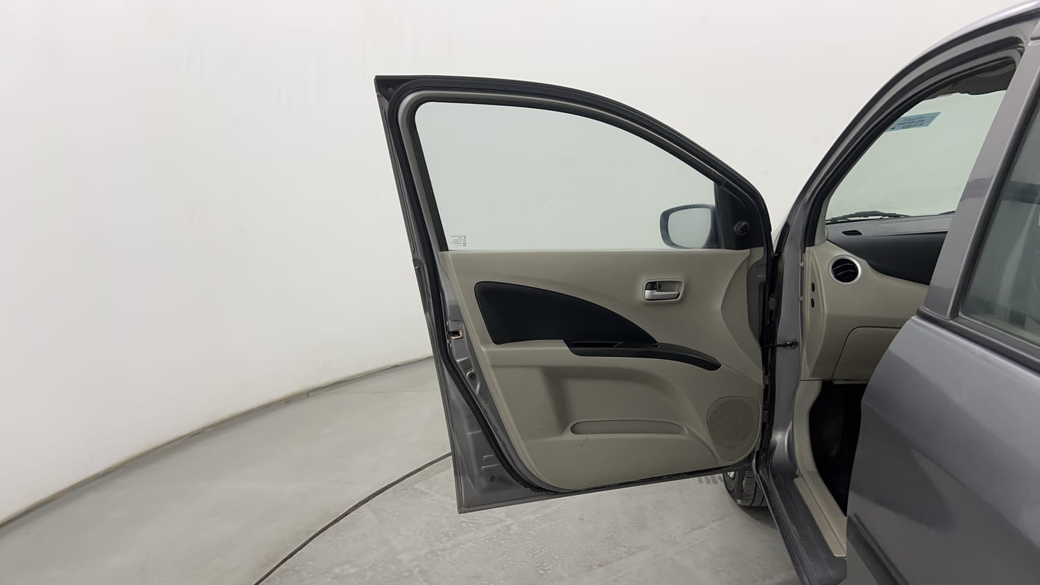 Used 2014 Maruti Suzuki Celerio VXi AMT Petrol Automatic interior LEFT FRONT DOOR OPEN VIEW
