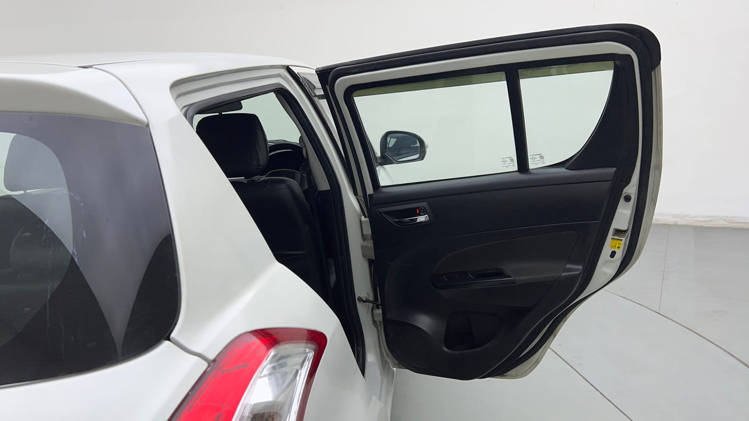 Used 2016 Maruti Suzuki Swift VXi Petrol Manual interior RIGHT REAR DOOR OPEN VIEW