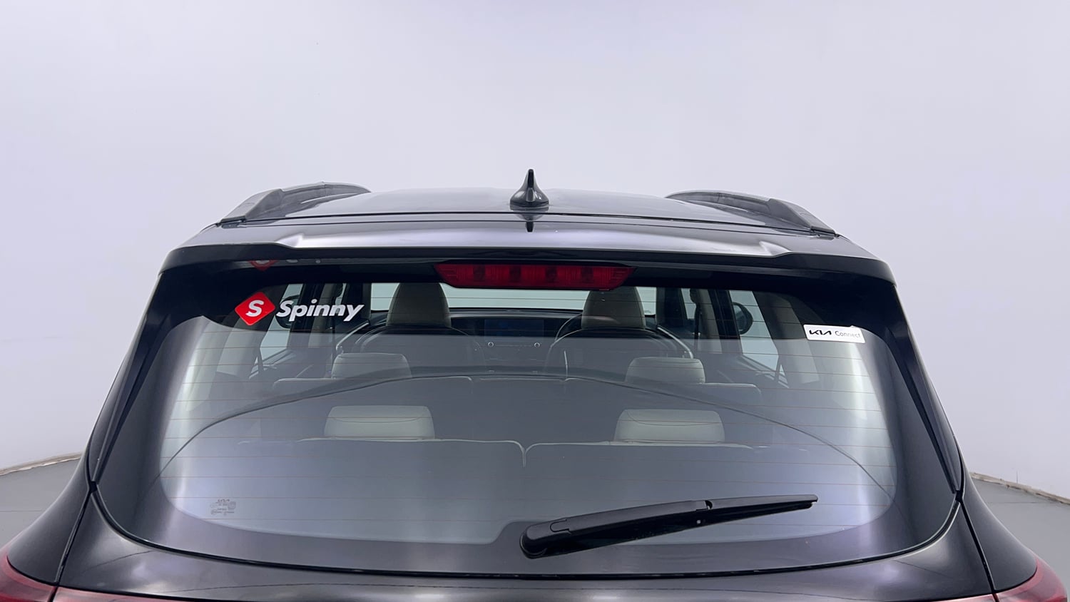 Used 2022 Kia Carens Luxury Plus 1.5 Diesel AT 7 STR Diesel Automatic exterior BACK WINDSHIELD VIEW