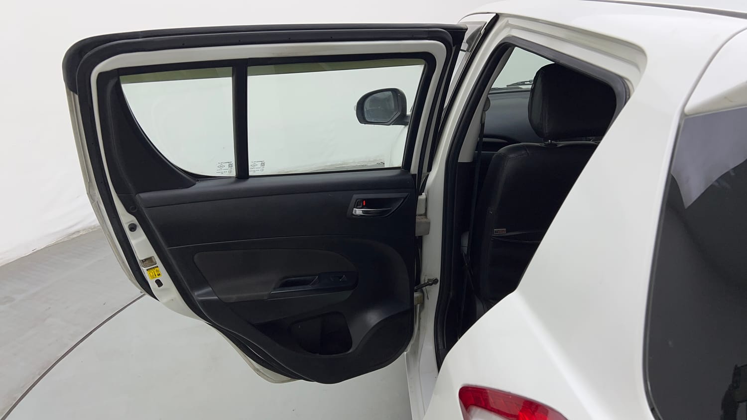 Used 2016 Maruti Suzuki Swift VXi Petrol Manual interior LEFT REAR DOOR OPEN VIEW