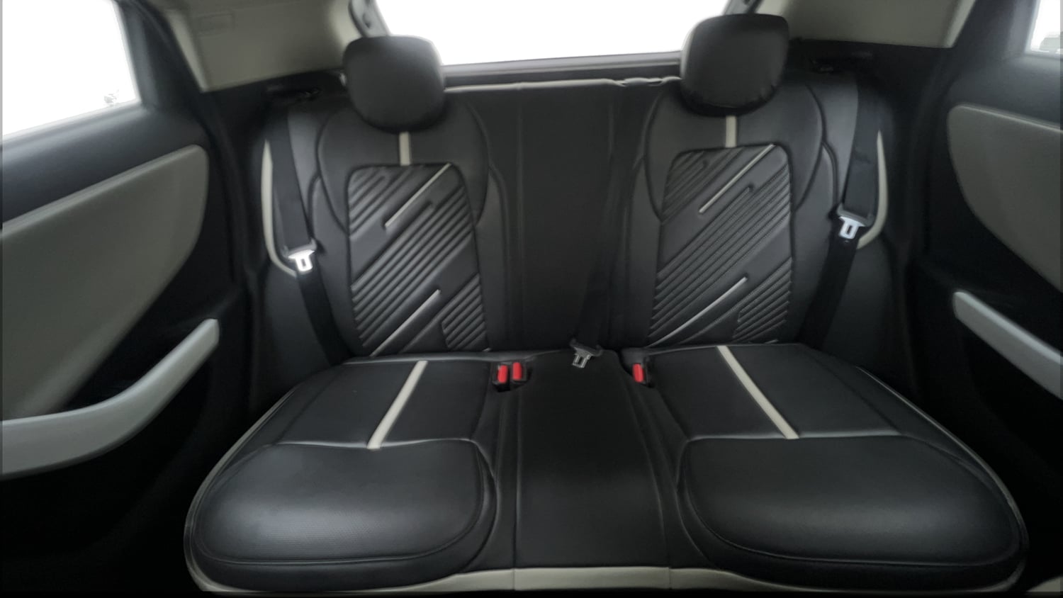 Used 2024 Tata Nexon Creative Plus 1.2 Revotron Petrol 6MT Petrol Manual interior REAR SEAT CONDITION VIEW