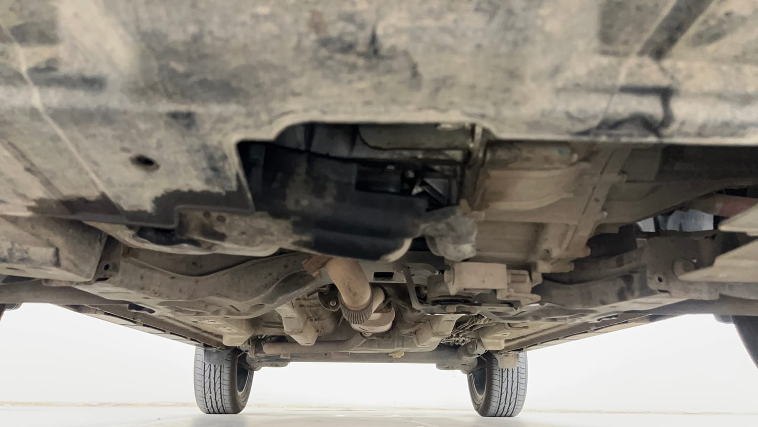 Used 2024 Tata Curvv Creative 1.5 Kryojet Diesel 6MT Diesel Manual extra FRONT LEFT UNDERBODY VIEW