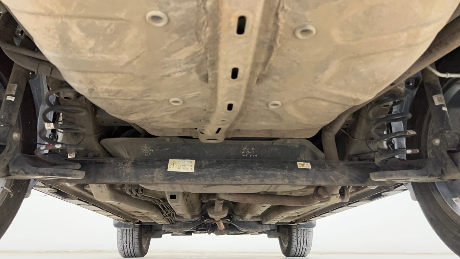 Used 2024 Tata Curvv Creative 1.5 Kryojet Diesel 6MT Diesel Manual extra REAR UNDERBODY VIEW (TAKEN FROM REAR)