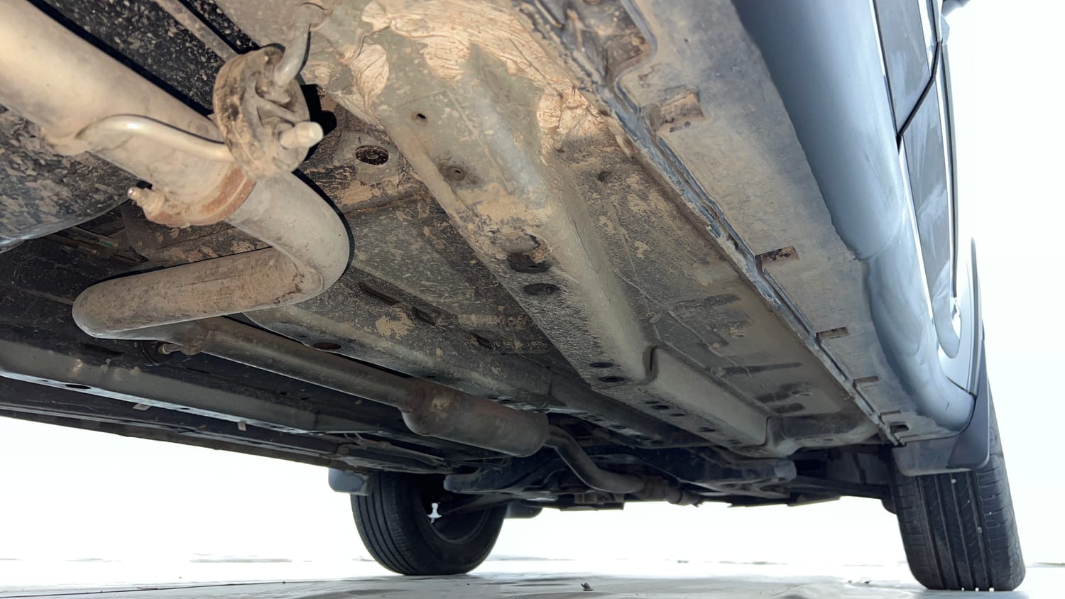 Used 2024 Tata Nexon Creative Plus 1.2 Revotron Petrol 6MT Petrol Manual extra REAR RIGHT UNDERBODY VIEW