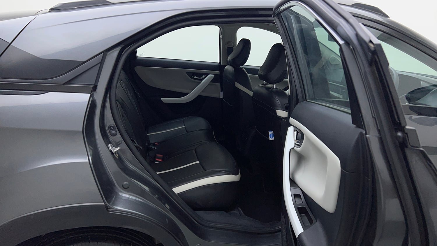 Used 2024 Tata Nexon Creative Plus 1.2 Revotron Petrol 6MT Petrol Manual interior RIGHT SIDE REAR DOOR CABIN VIEW