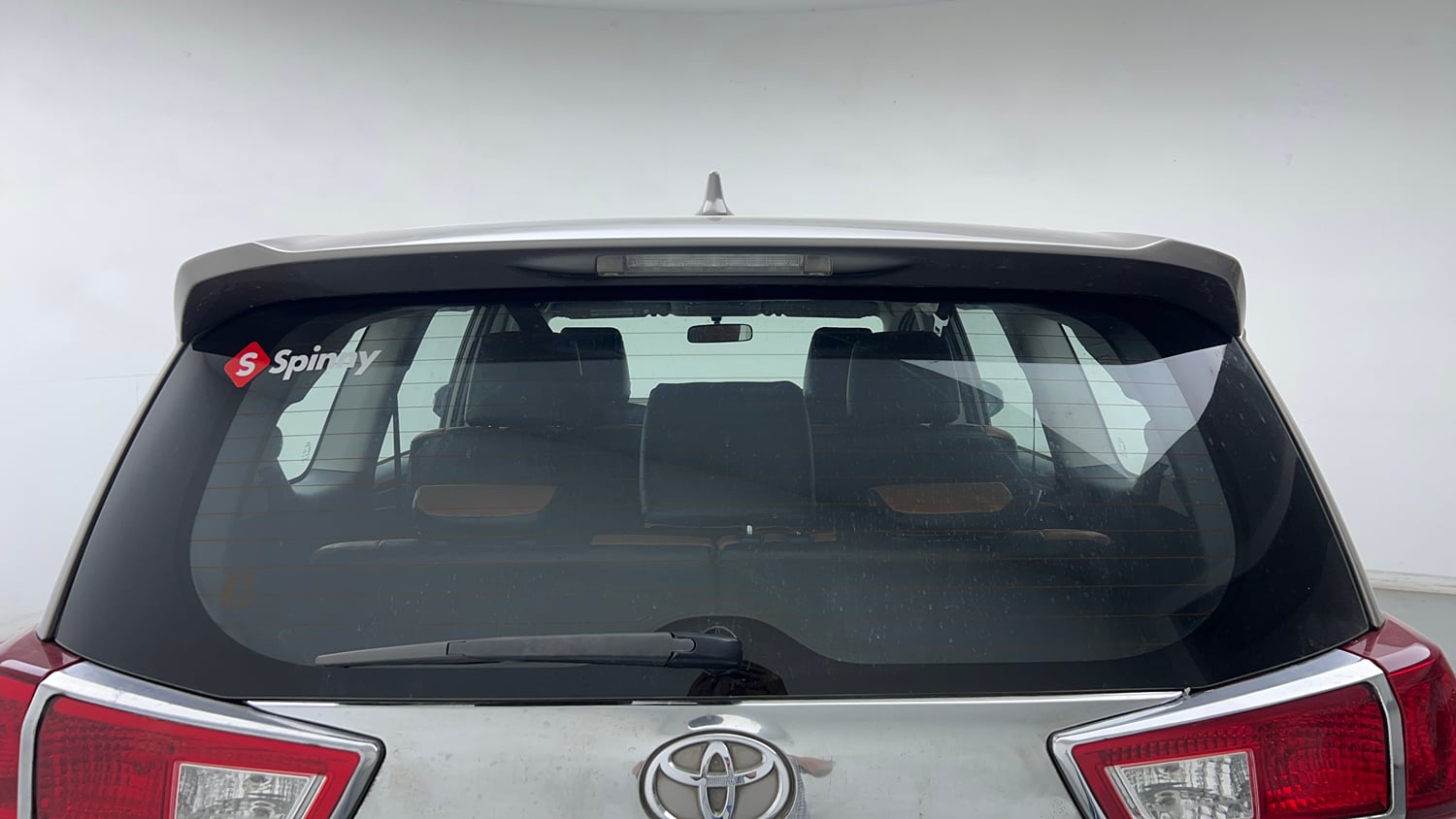 Used 2017 Toyota Innova Crysta 2.4 G 8 STR Diesel Manual exterior BACK WINDSHIELD VIEW