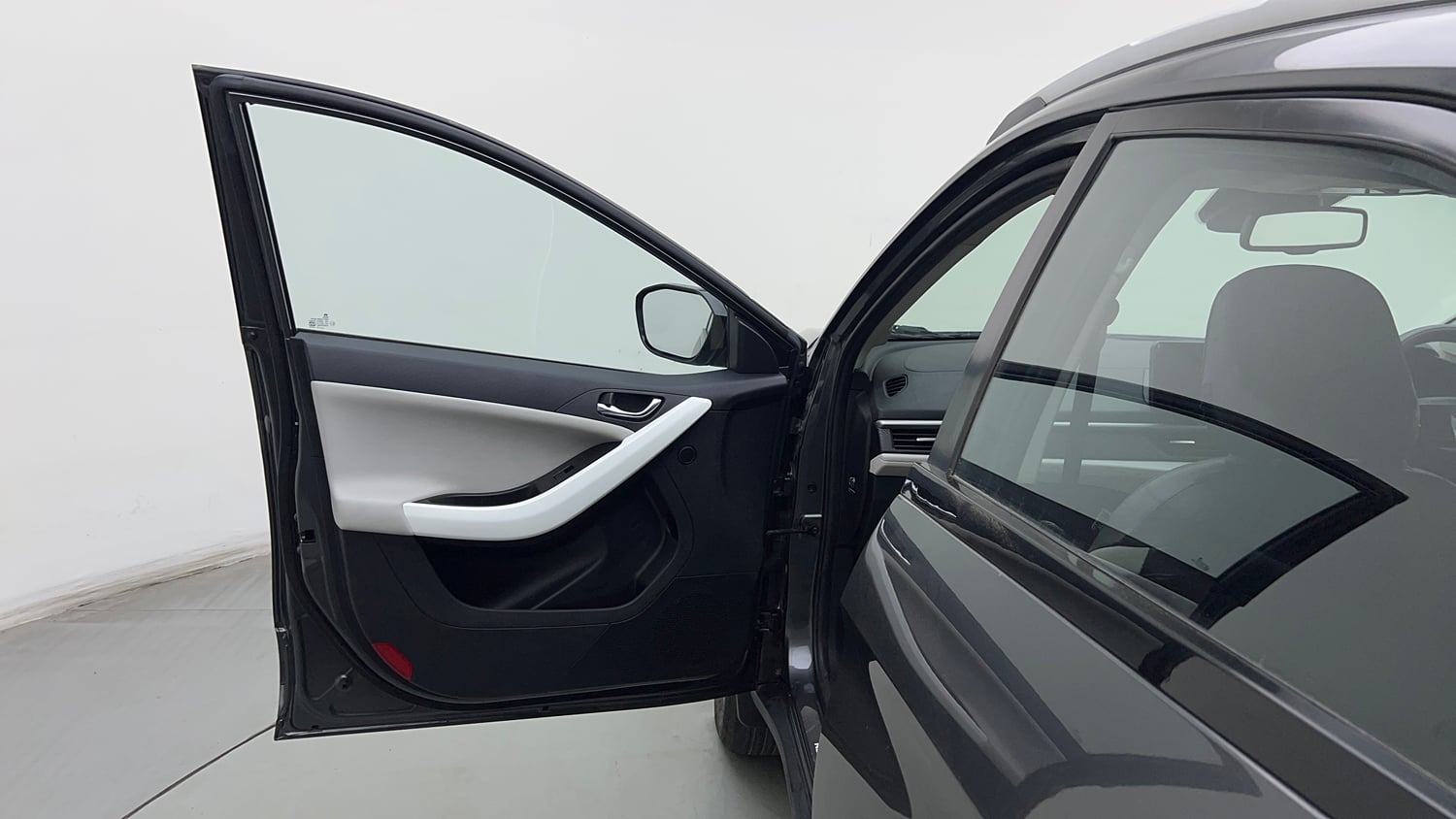 Used 2024 Tata Nexon Creative Plus 1.2 Revotron Petrol 6MT Petrol Manual interior LEFT FRONT DOOR OPEN VIEW