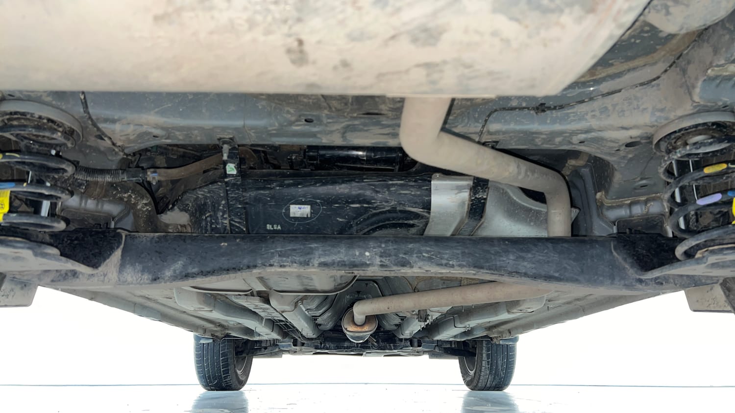 Used 2024 Hyundai Creta SX (O) 1.5 Petrol IVT Petrol Automatic extra REAR UNDERBODY VIEW (TAKEN FROM REAR)