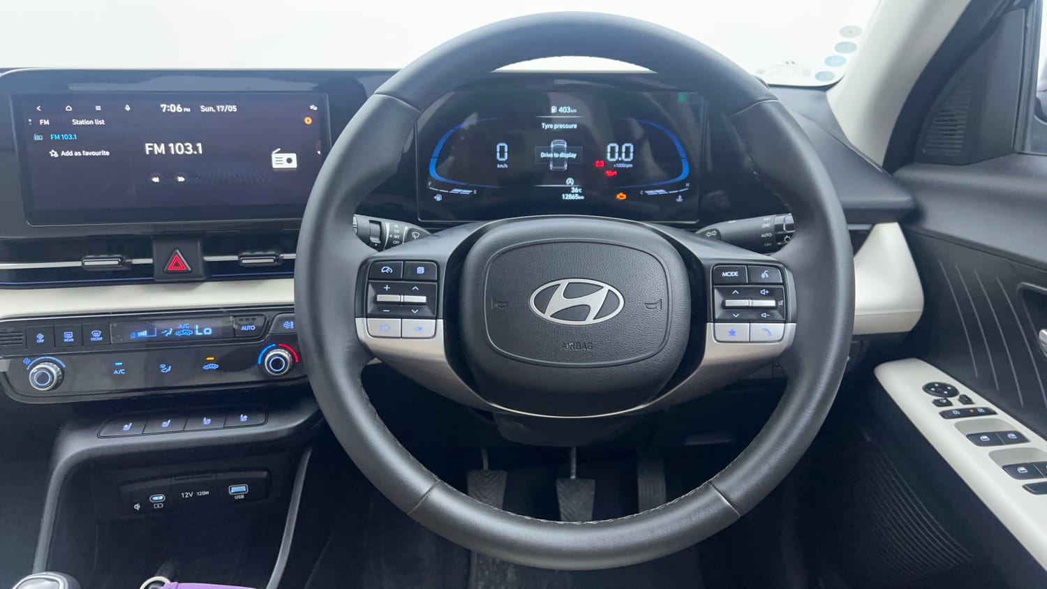 Used 2026 Hyundai Verna SX (O) 1.5 Turbo Petrol MT Petrol Manual interior STEERING VIEW