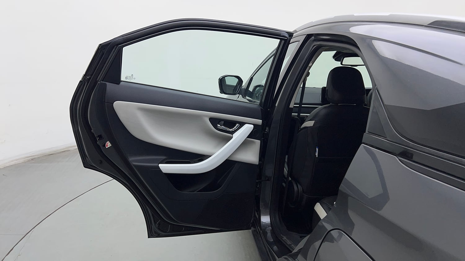 Used 2024 Tata Nexon Creative Plus 1.2 Revotron Petrol 6MT Petrol Manual interior LEFT REAR DOOR OPEN VIEW