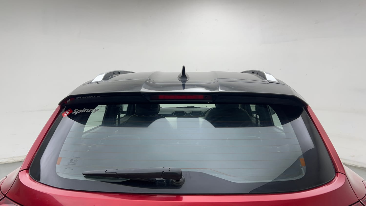 Used 2023 Nissan Magnite XV Dual Tone Petrol Manual exterior BACK WINDSHIELD VIEW