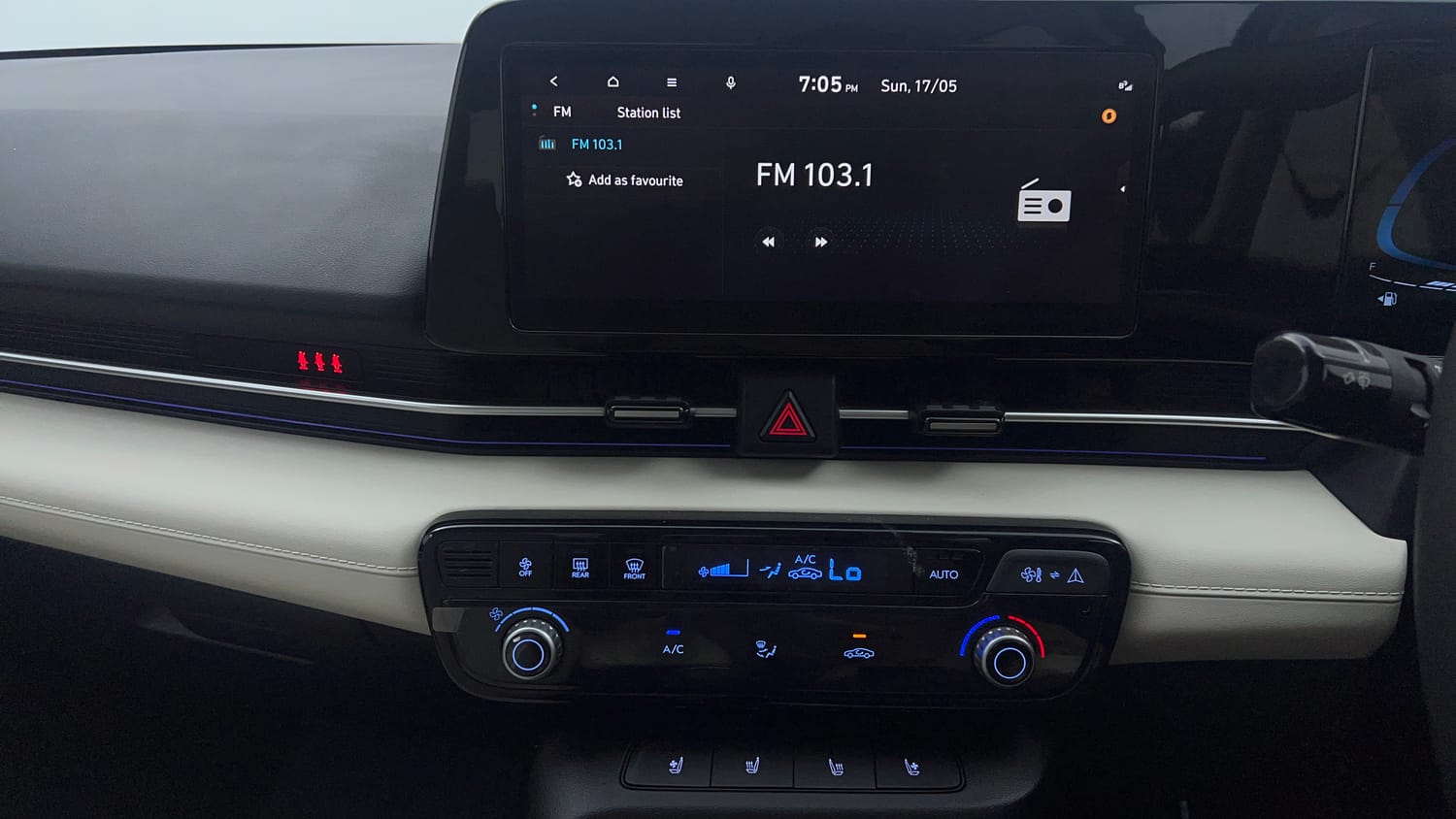 Used 2026 Hyundai Verna SX (O) 1.5 Turbo Petrol MT Petrol Manual interior MUSIC SYSTEM & AC CONTROL VIEW