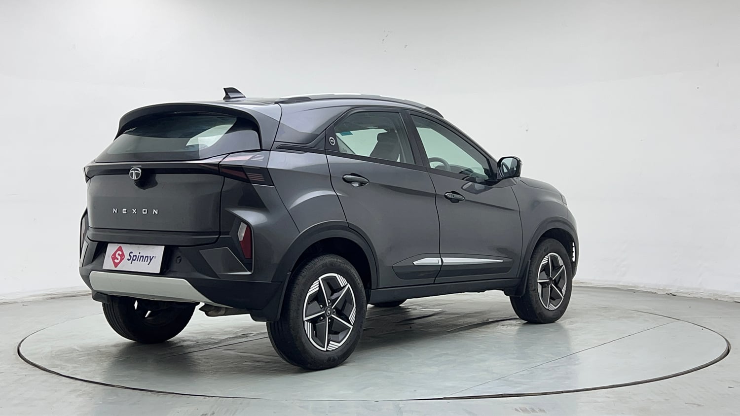 Used 2024 Tata Nexon Creative Plus 1.2 Revotron Petrol 6MT Petrol Manual exterior RIGHT REAR CORNER VIEW