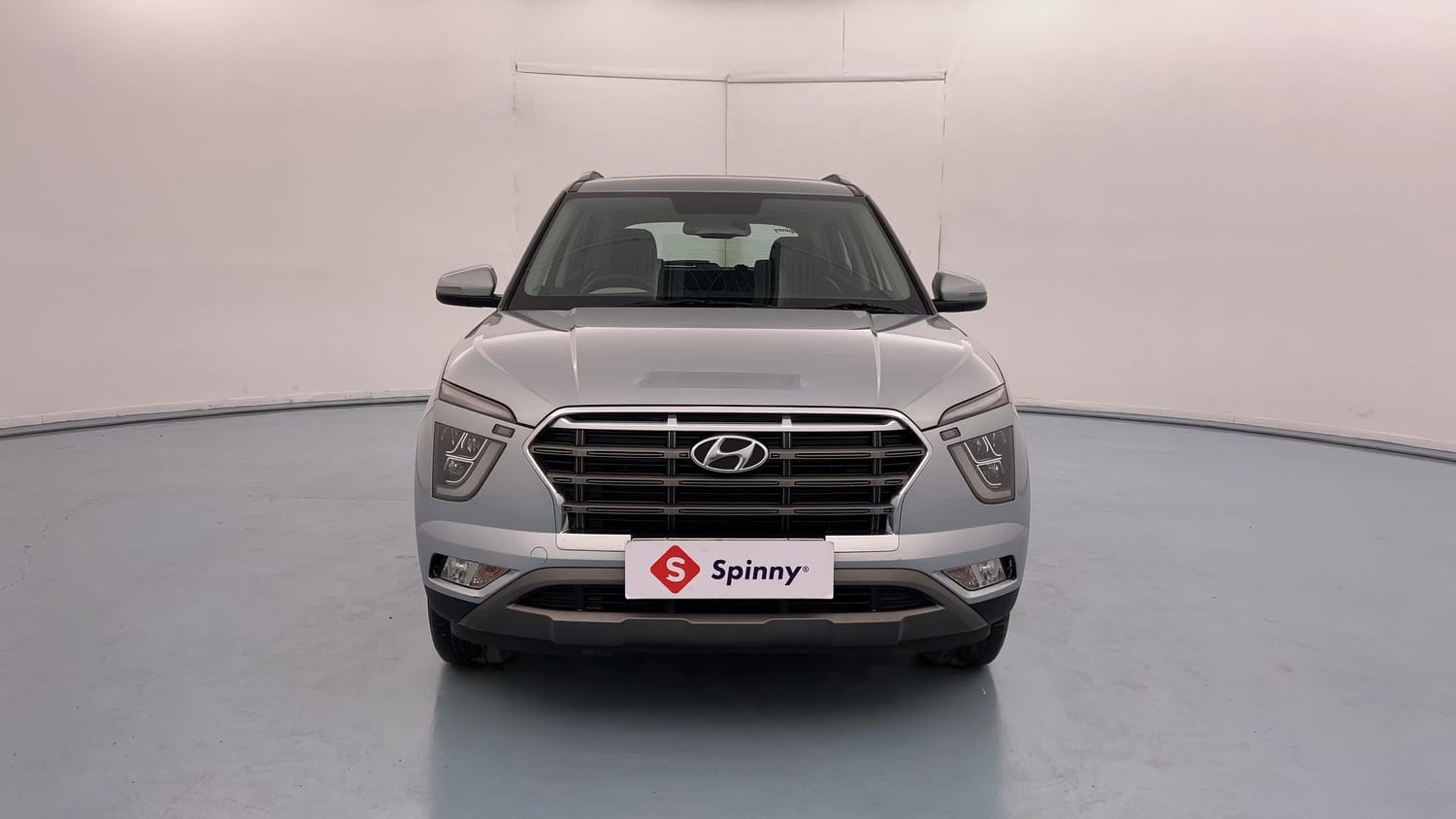 Used 2024 Hyundai Creta SX (O) 1.5 Petrol IVT Petrol Automatic exterior FRONT VIEW