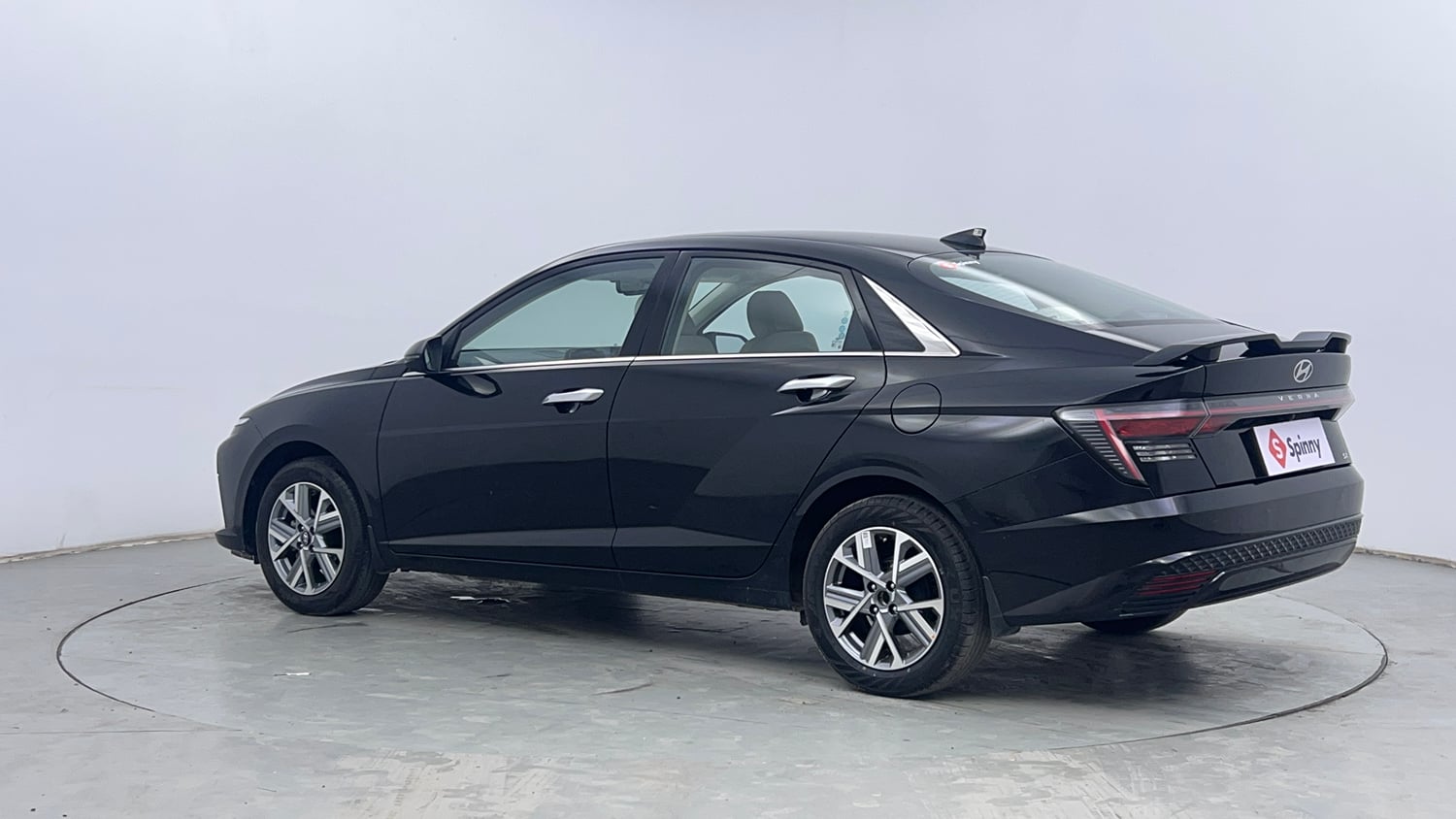 Used 2026 Hyundai Verna SX (O) 1.5 Turbo Petrol MT Petrol Manual exterior LEFT REAR CORNER VIEW