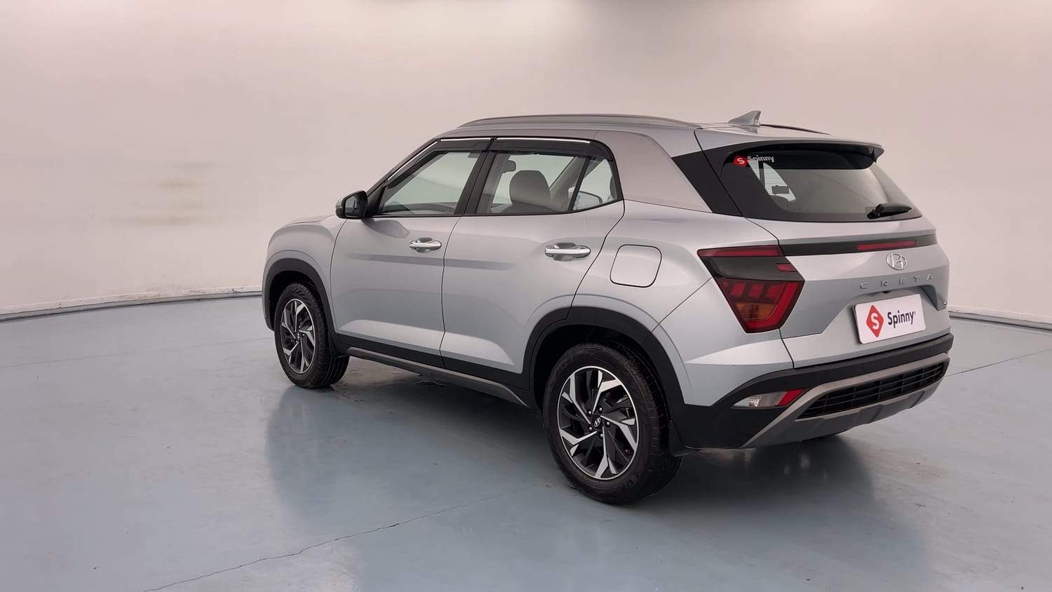 Used 2024 Hyundai Creta SX (O) 1.5 Petrol IVT Petrol Automatic exterior LEFT REAR CORNER VIEW