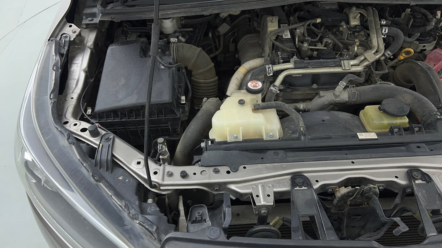 Used 2017 Toyota Innova Crysta 2.4 G 8 STR Diesel Manual engine ENGINE RIGHT SIDE VIEW