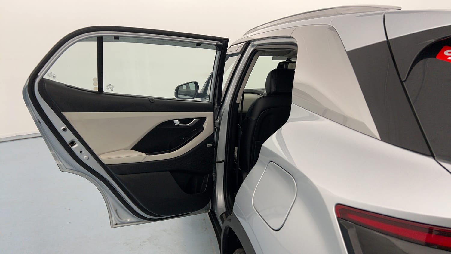 Used 2024 Hyundai Creta SX (O) 1.5 Petrol IVT Petrol Automatic interior LEFT REAR DOOR OPEN VIEW
