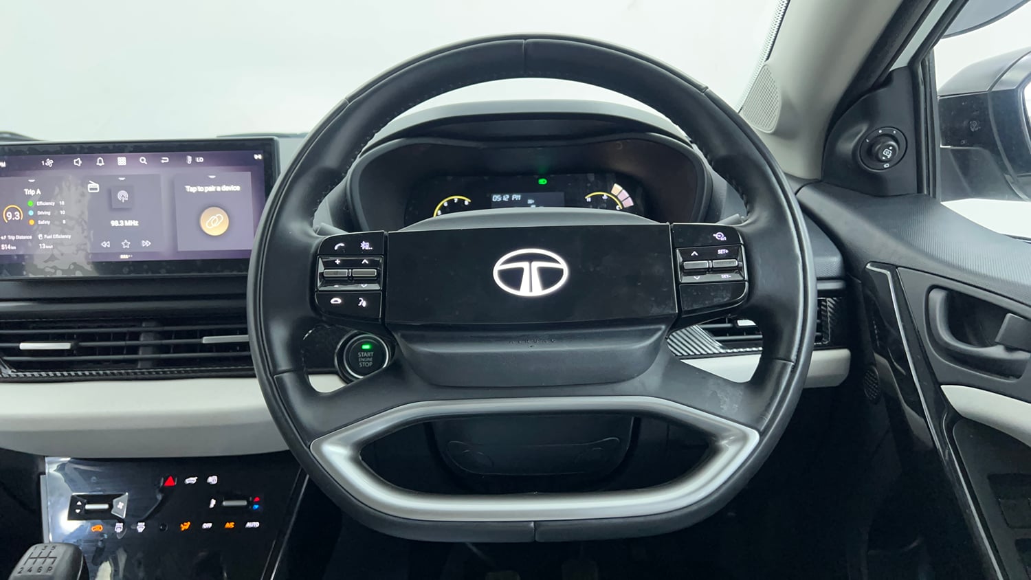Used 2024 Tata Curvv Creative 1.5 Kryojet Diesel 6MT Diesel Manual interior STEERING VIEW