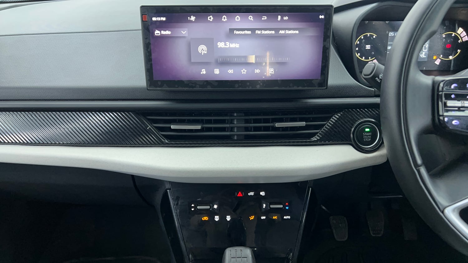 Used 2024 Tata Curvv Creative 1.5 Kryojet Diesel 6MT Diesel Manual interior MUSIC SYSTEM & AC CONTROL VIEW