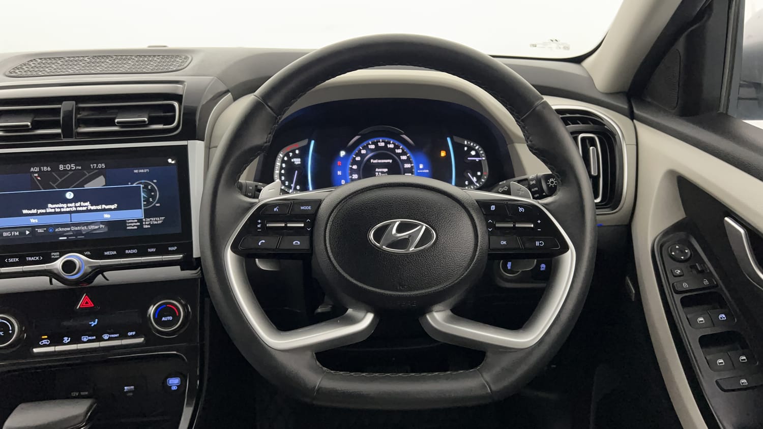 Used 2024 Hyundai Creta SX (O) 1.5 Petrol IVT Petrol Automatic interior STEERING VIEW
