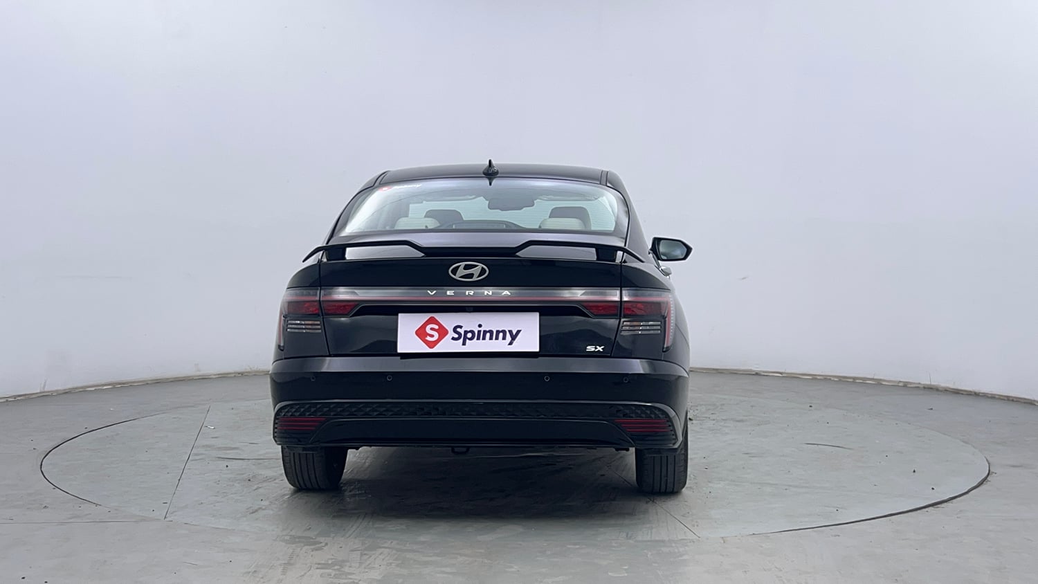 Used 2026 Hyundai Verna SX (O) 1.5 Turbo Petrol MT Petrol Manual exterior BACK VIEW