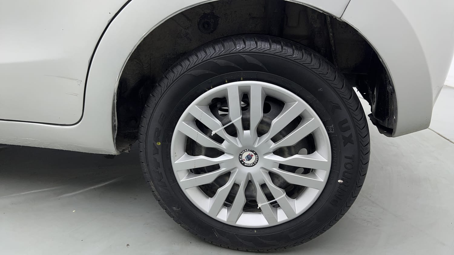 Used 2018 Maruti Suzuki Celerio ZXi Petrol Manual tyres LEFT REAR TYRE RIM VIEW