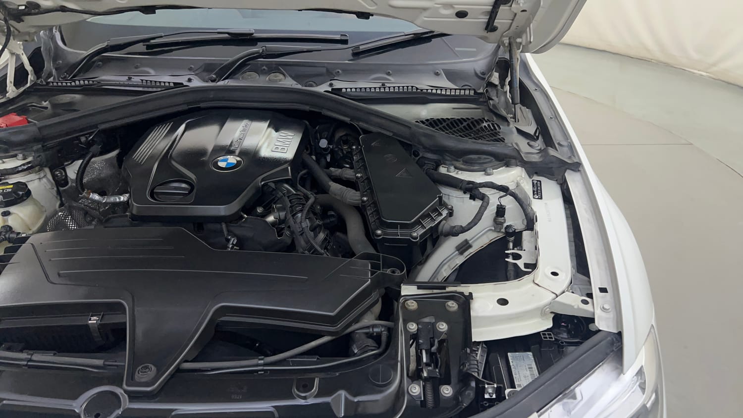 Used 2019 BMW 3 Series 320d Luxury Line Diesel Automatic engine ENGINE LEFT SIDE HINGE & APRON VIEW