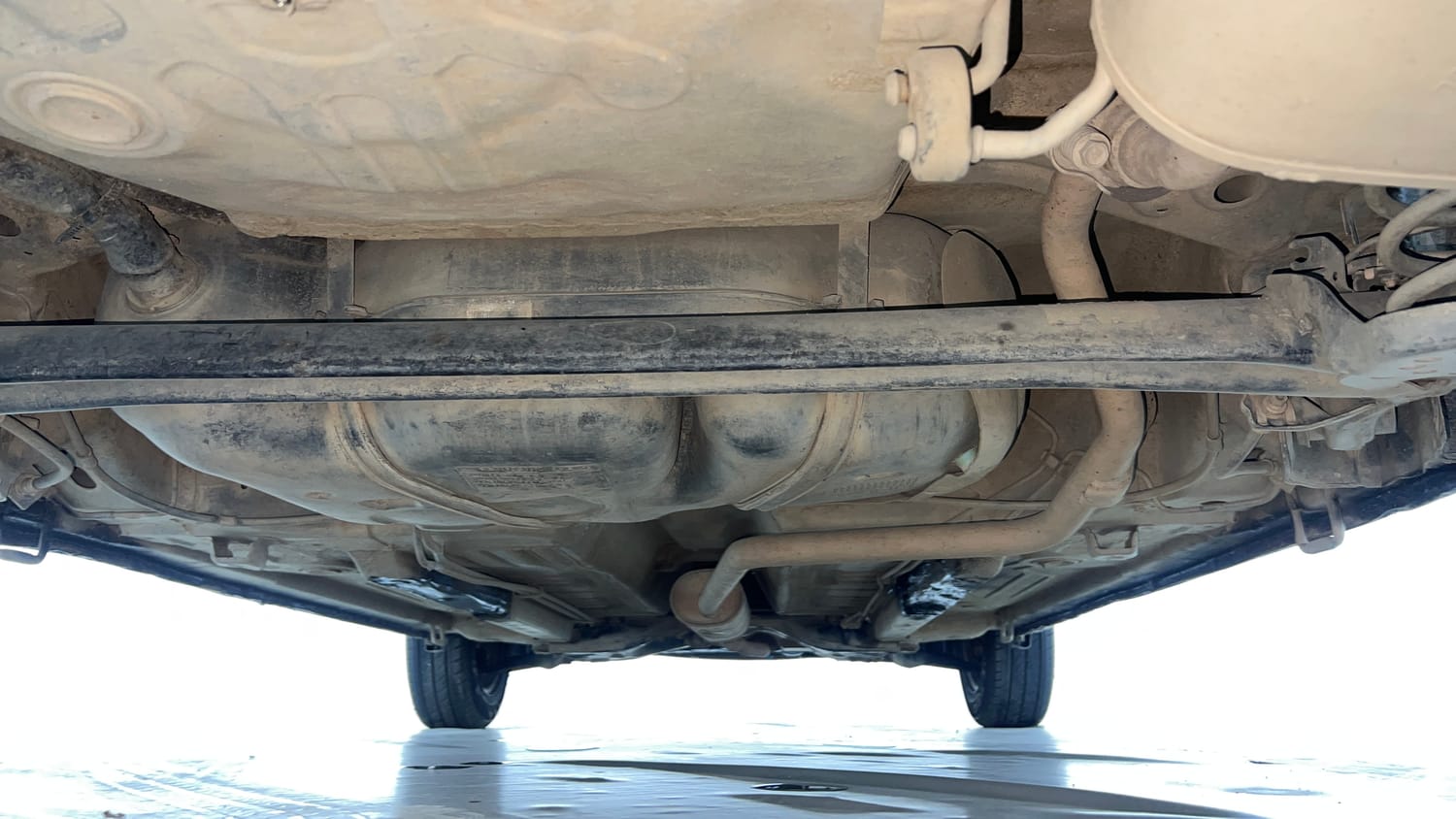 Used 2018 Maruti Suzuki Celerio ZXi Petrol Manual extra REAR UNDERBODY VIEW (TAKEN FROM REAR)