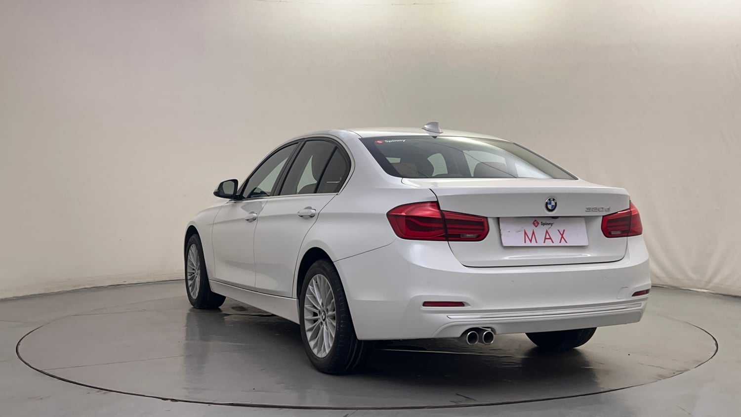 Used 2019 BMW 3 Series 320d Luxury Line Diesel Automatic exterior LEFT REAR CORNER VIEW