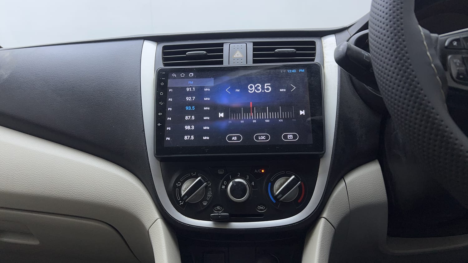 Used 2018 Maruti Suzuki Celerio ZXi Petrol Manual interior MUSIC SYSTEM & AC CONTROL VIEW