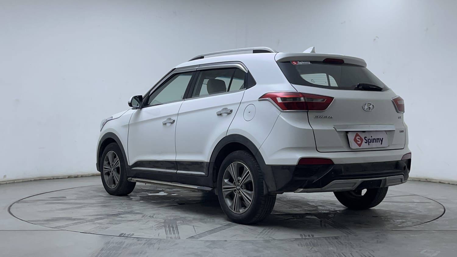 Used 2016 Hyundai Creta 1.6 SX Plus AT Petrol Petrol Automatic exterior LEFT REAR CORNER VIEW