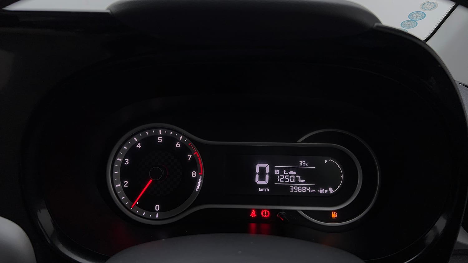 Used 2021 Hyundai Grand i10 Nios Sportz 1.2 Kappa VTVT Petrol Manual interior CLUSTERMETER VIEW