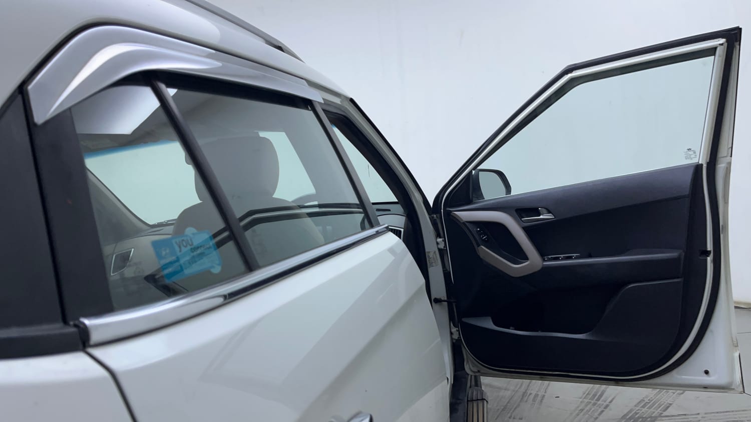 Used 2016 Hyundai Creta 1.6 SX Plus AT Petrol Petrol Automatic interior RIGHT FRONT DOOR OPEN VIEW